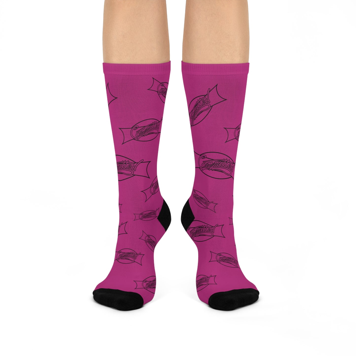 PINK COMMITTED SOCKS
