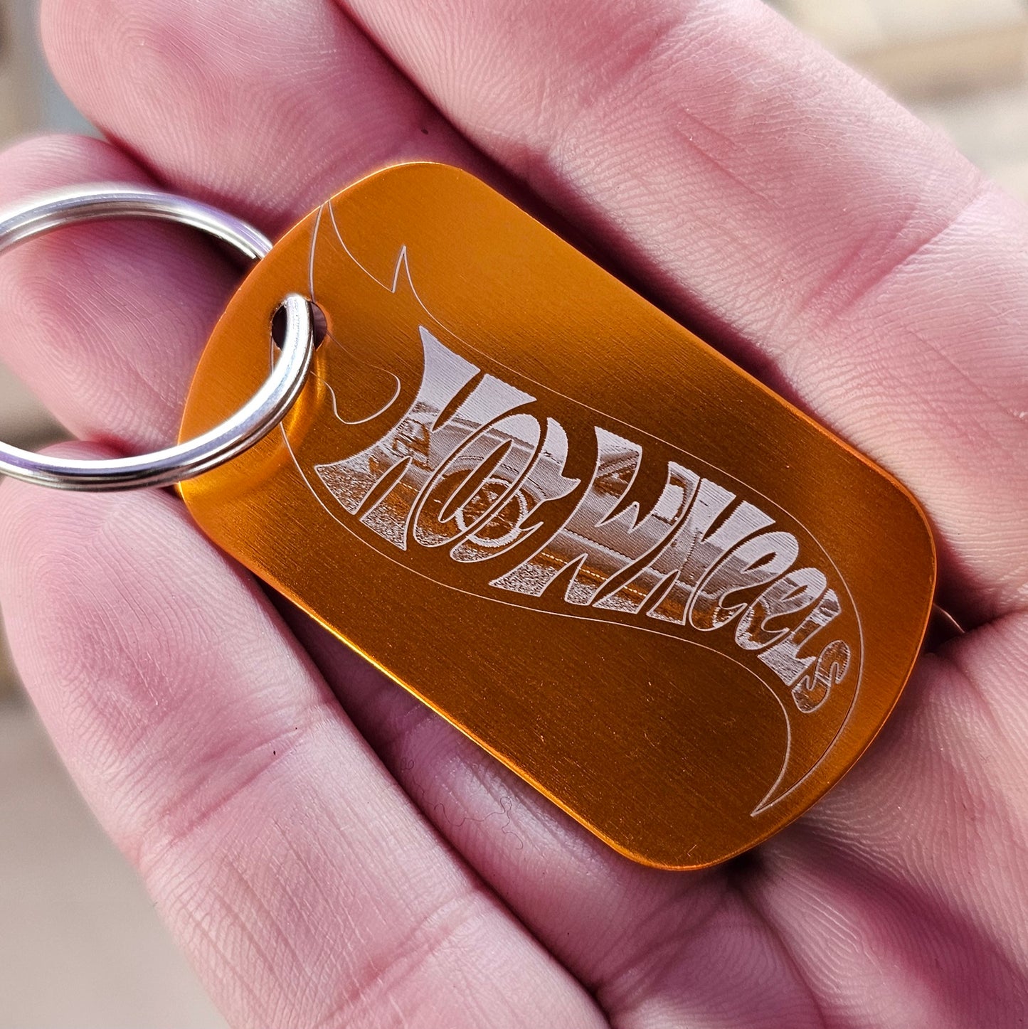 CUSTOMIZED METAL TAG - ONE SIDE