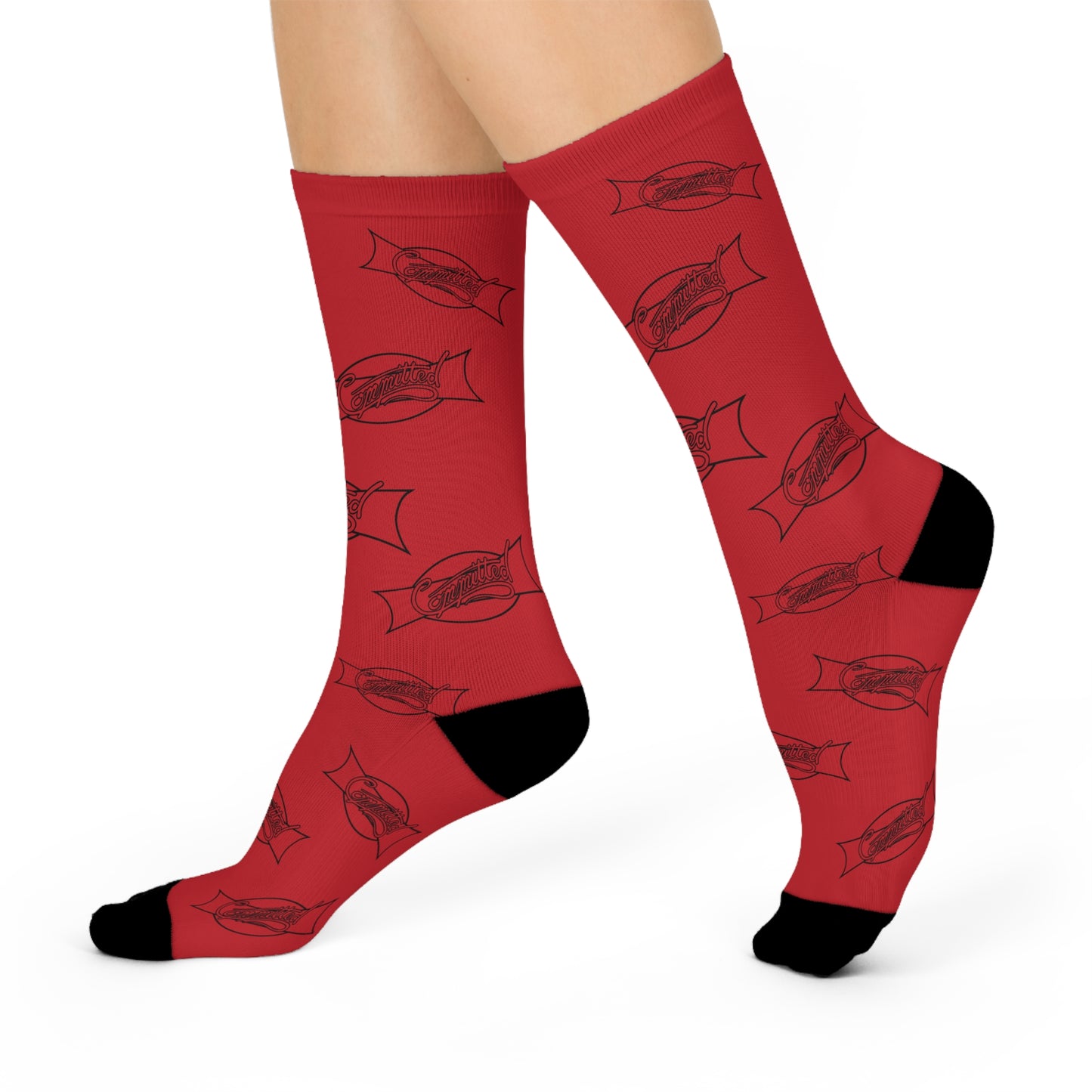 RED COMMITTED SOCKS