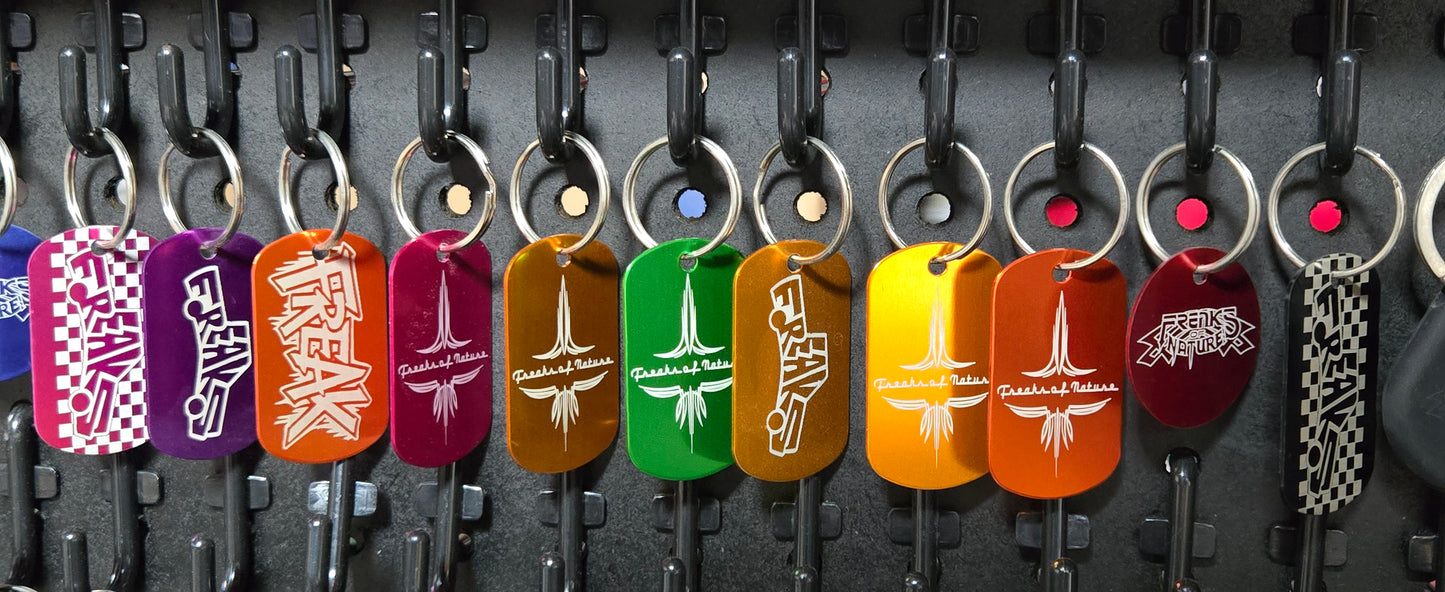 CUSTOMIZED METAL TAG - ONE SIDE