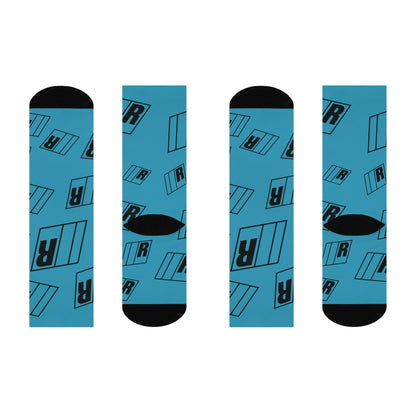 TEAL ///RA SOCKS