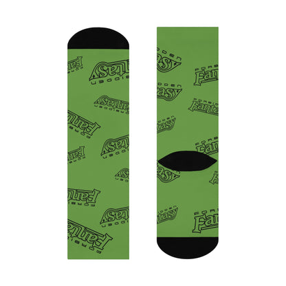 FORBIDDEN FANTASY GREEN SOCKS