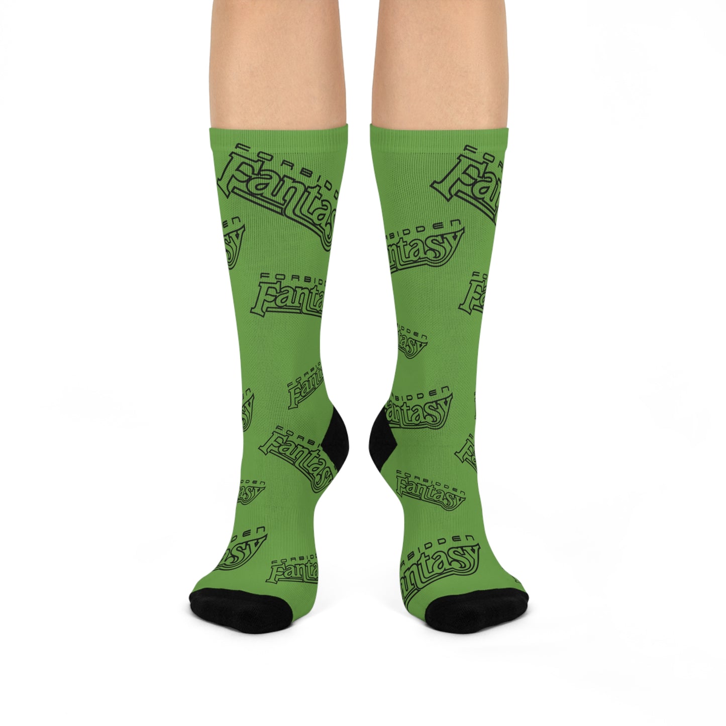 FORBIDDEN FANTASY GREEN SOCKS