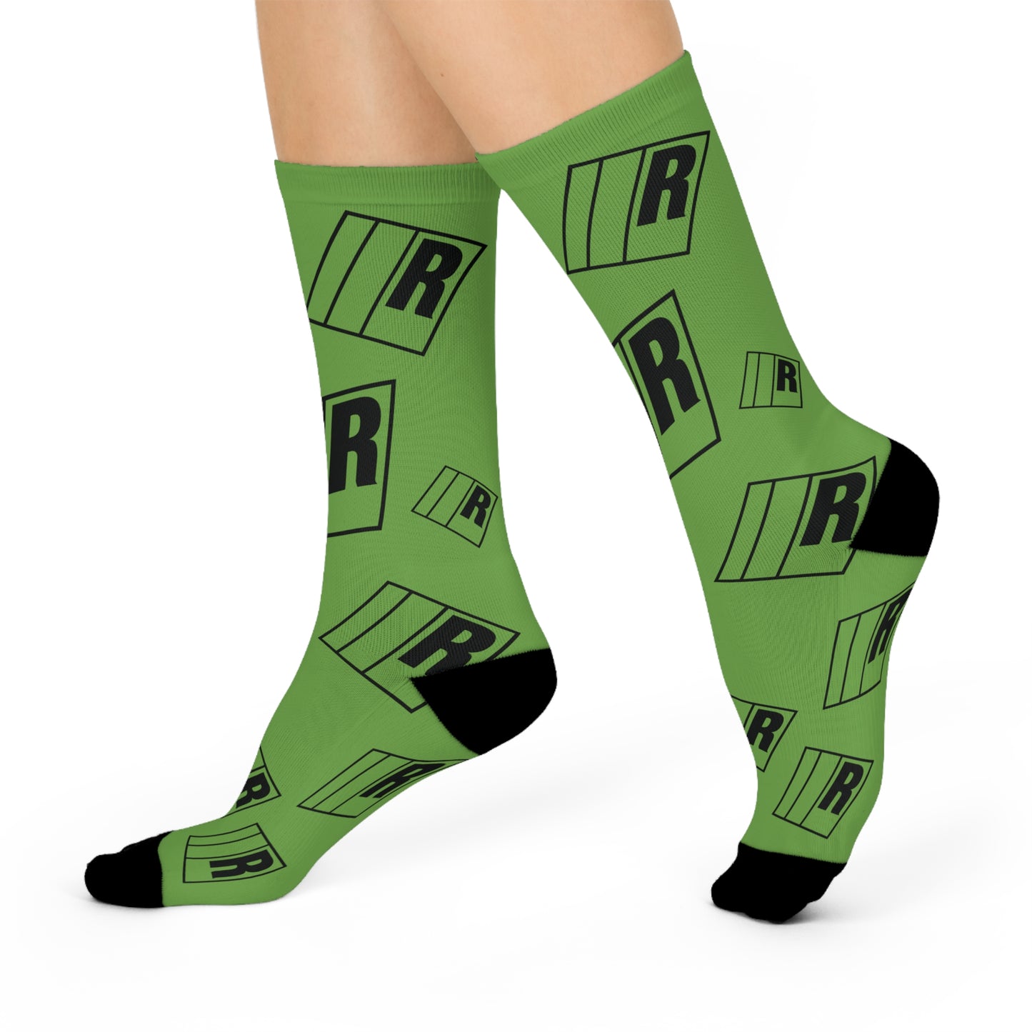 GREEN ///RA SOCKS