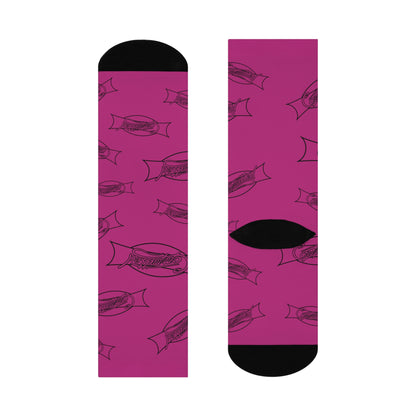 PINK COMMITTED SOCKS