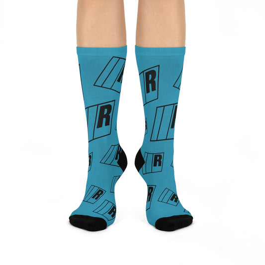 TEAL ///RA SOCKS