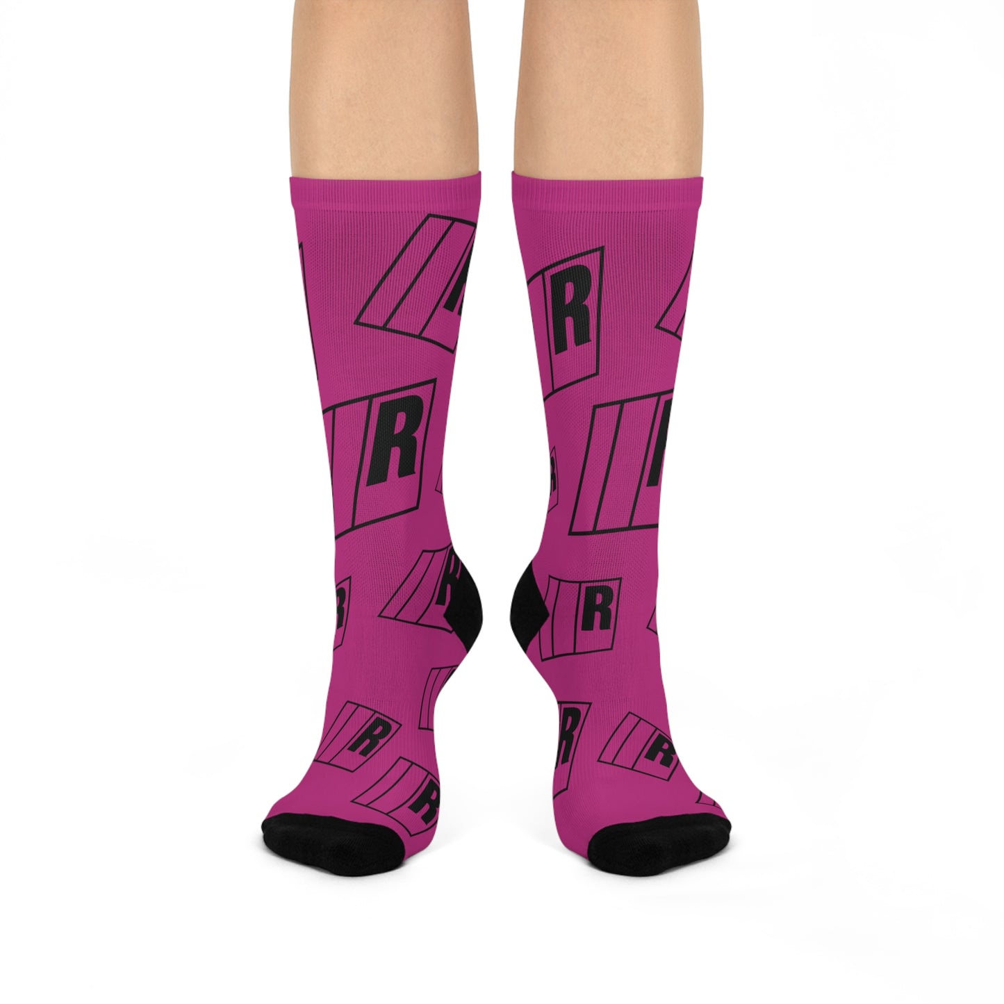 HOT PINK ///RA SOCKS