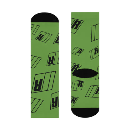 GREEN ///RA SOCKS