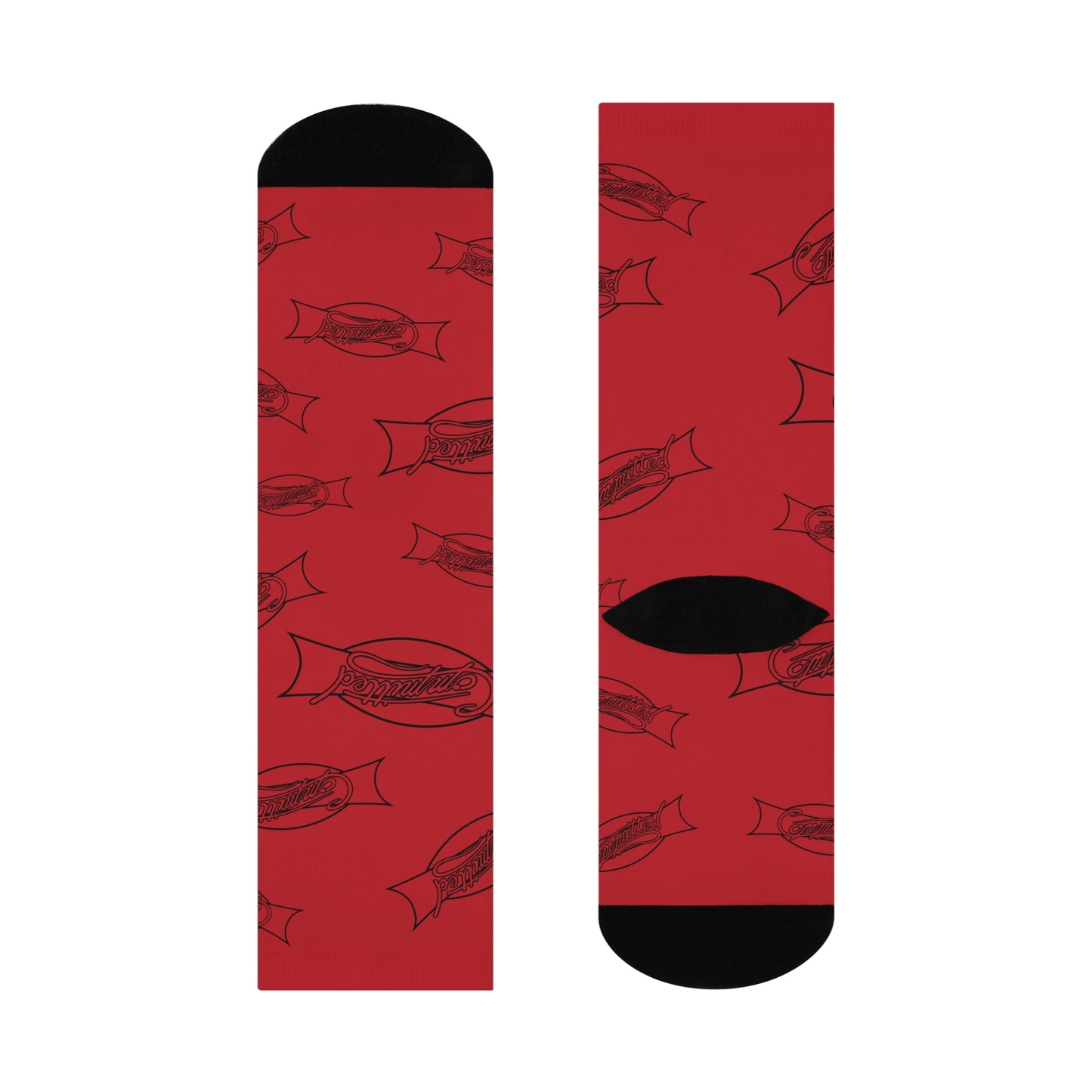 RED COMMITTED SOCKS