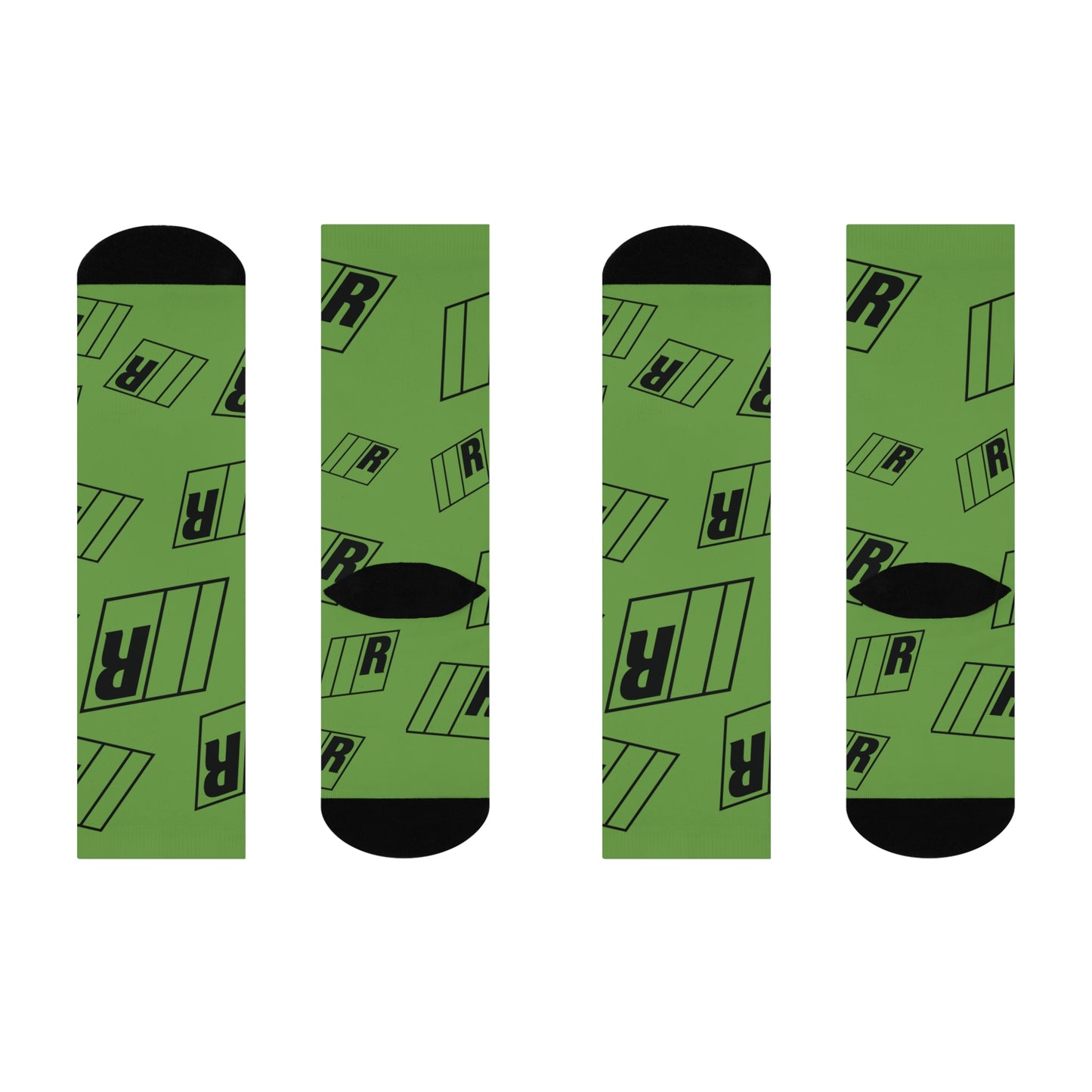 GREEN ///RA SOCKS