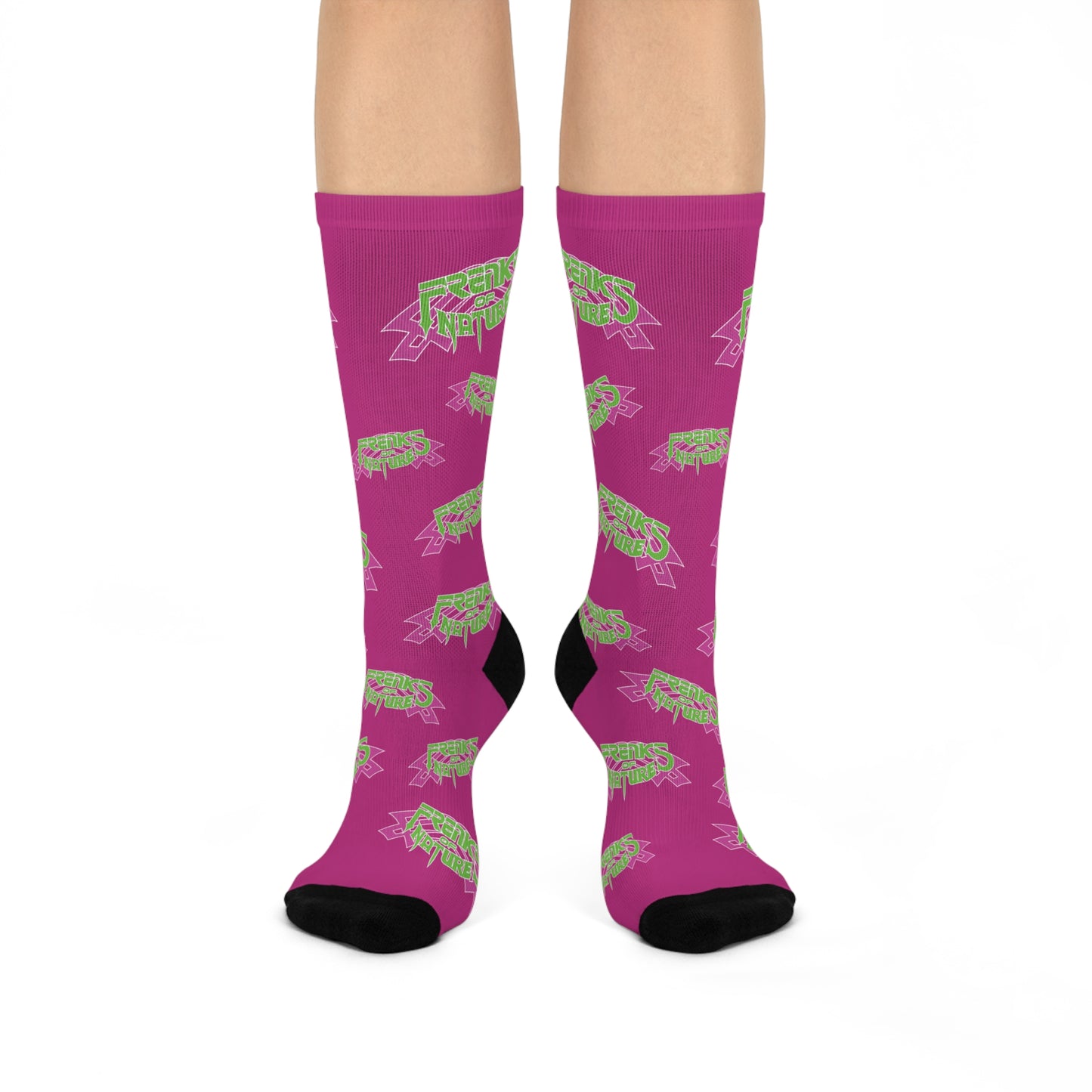 PINK TRIBAL SOCKS