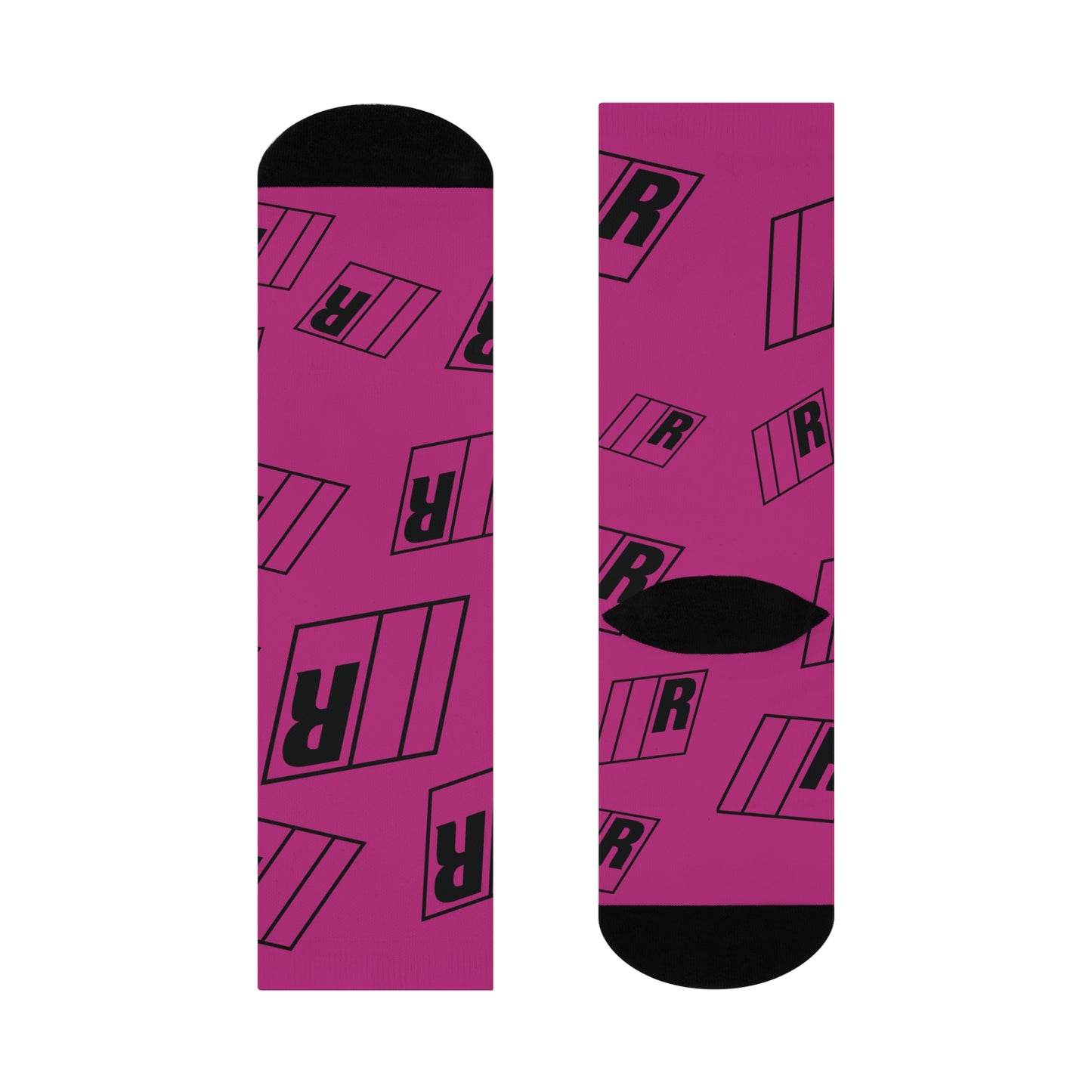 HOT PINK ///RA SOCKS