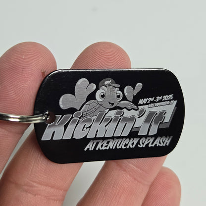 CUSTOMIZED METAL TAG - ONE SIDE